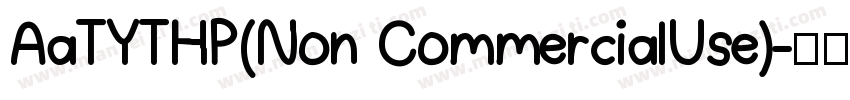 AaTYTHP(Non CommercialUse)字体转换